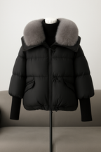 Short Lapel Winter Cotton Jacket