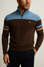 Montery Cotton Colorblock Sweater