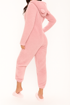 Hooded Pajama Jumpsuit