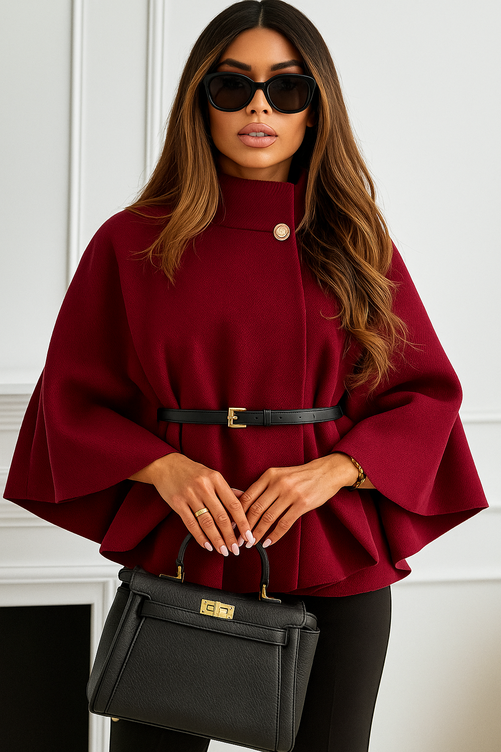 Batwing Sleeve Loose Outerwear